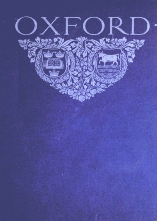 Oxford and its Story