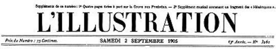 L'Illustration, No. 3262, 2 Septembre 1905