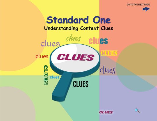 English Language: Standard 1