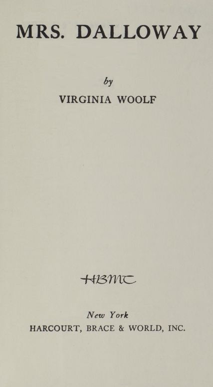 Mrs. Dalloway