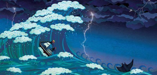 Pishi Caught in a Storm