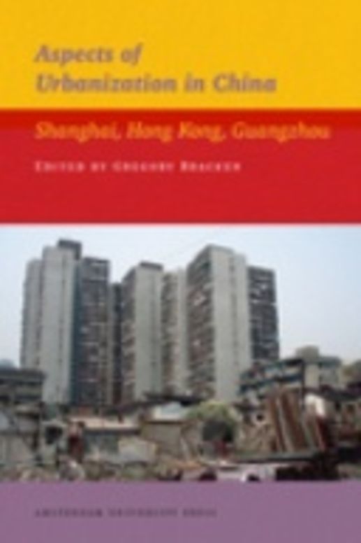Aspects of Urbanization in China