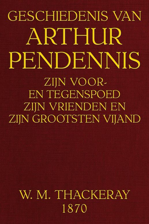 Geschiedenis van Arthur Pendennis