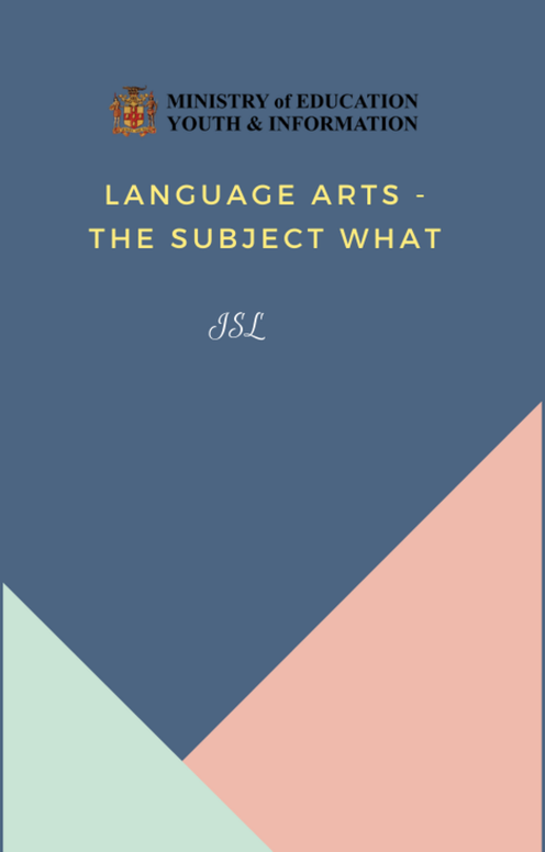 Language Arts  - The Subject What