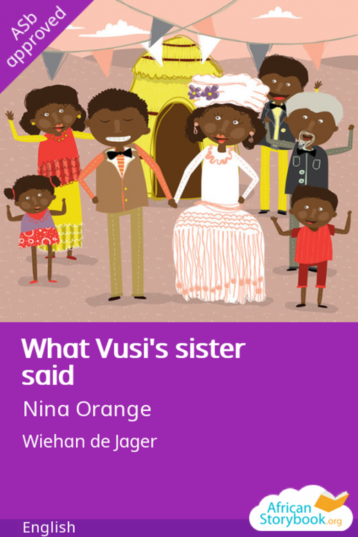 What Vusi's sister said