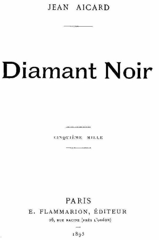 Diamant noir