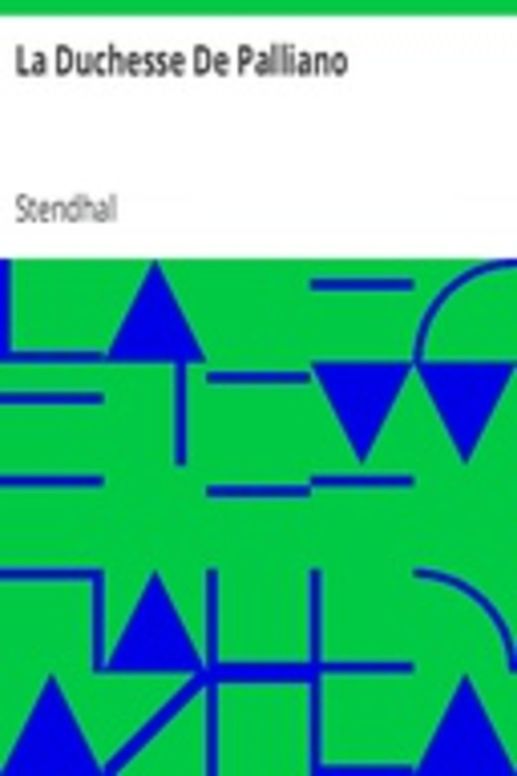 La Duchesse De Palliano