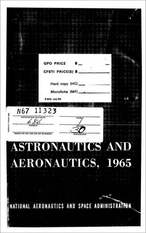 Aeronautics and Astronautics, 1965