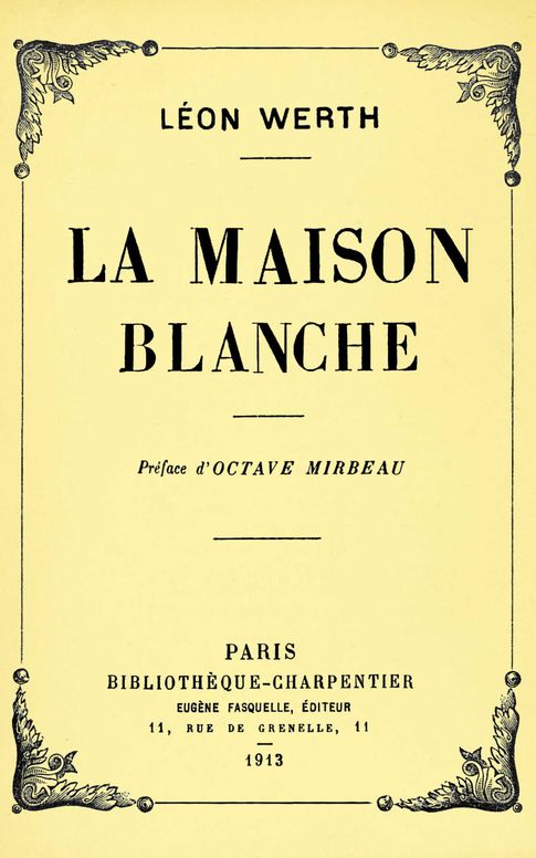 La maison blanche