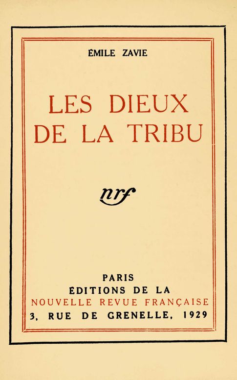 Les dieux de la tribu