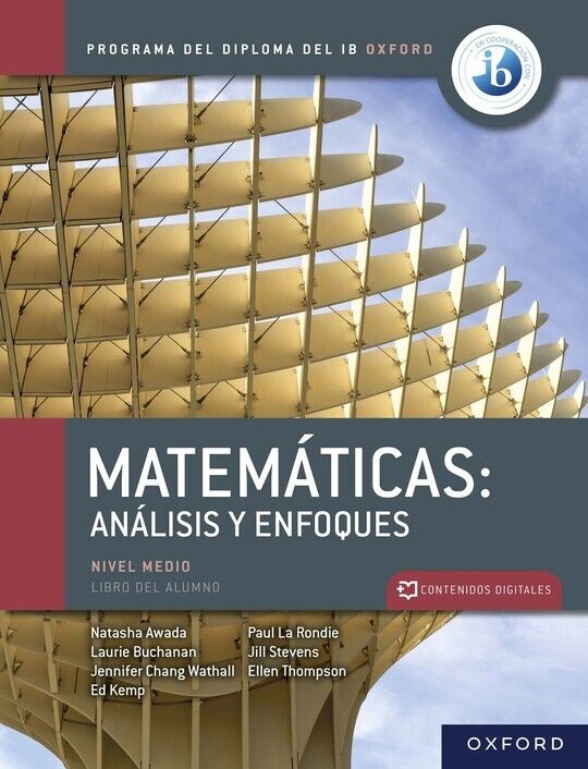 Oxford IB Diploma Programme: MatemÃ¡ticas IB: AnÃ¡lisis y Enfoques Nivel Medio libro digital
