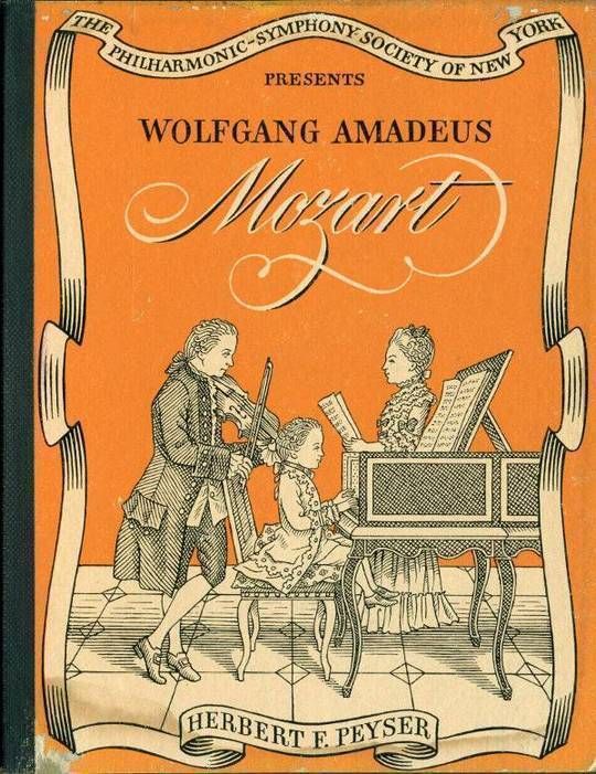 Wolfgang Amadeus Mozart New York Philharmonic-Symphony Society Presents...