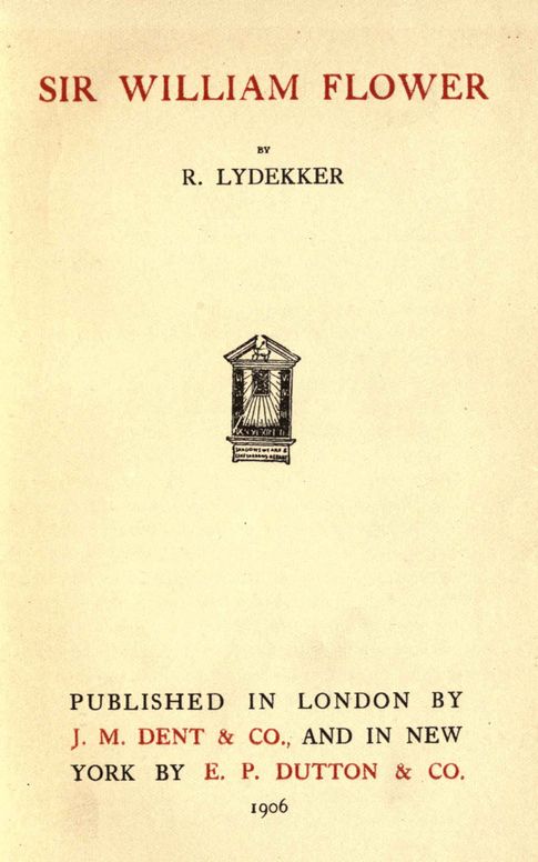 Sir William Flower