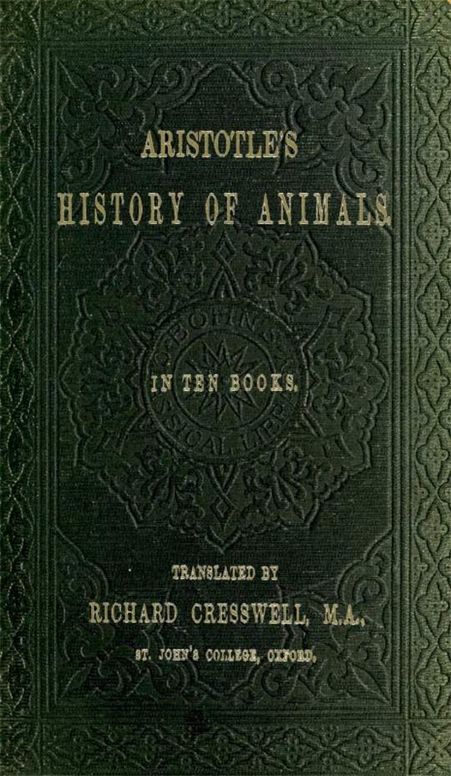 Aristotle's History of Animals
In Ten Books