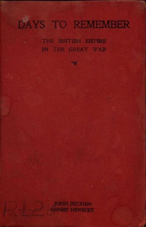 Days to Remember: The British Empire in the Great War