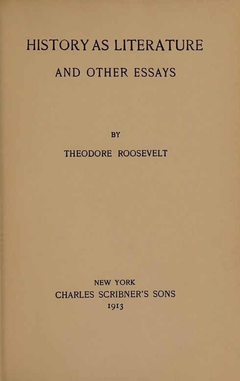 History as literature and other essays