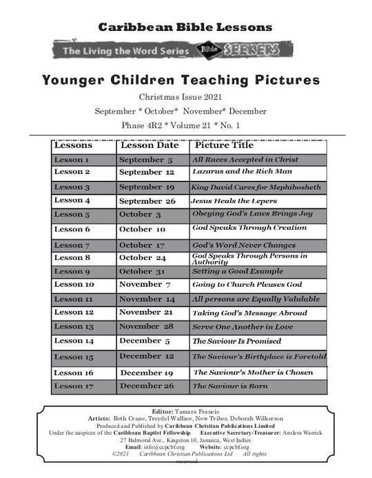 Bible Seekers - Teaching Pictures Christmas Issue 2021