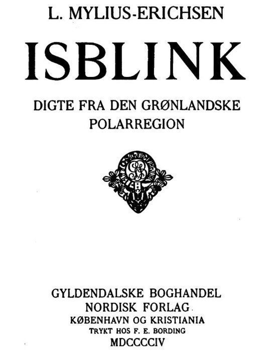 Isblink Digte fra den grønlandske Polarregion