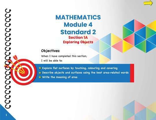Mathematics Module 4 Standard 2 Section 1
