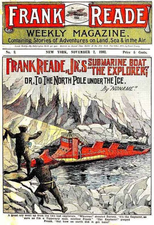 Frank Reade Jr.'s Submarine Boat
or to the North Pole Under the Ice.