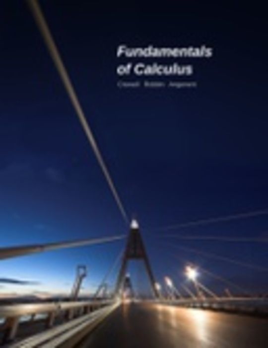 Fundamentals of Calculus