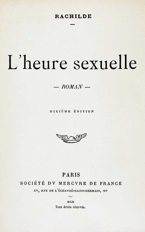L'heure sexuelle