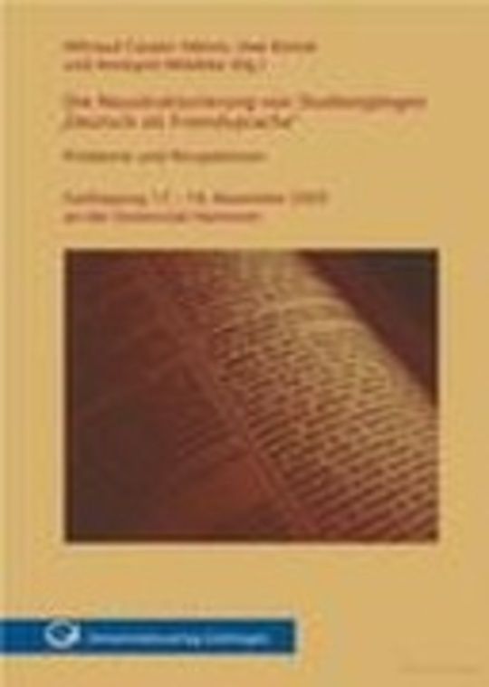 Die Neustrukturierung von Studiengängen "Deutsch als Fremdsprache"
