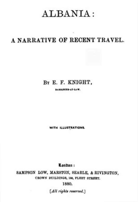 Albania: A Narrative of Recent Travel
