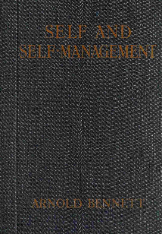 Self and self-management