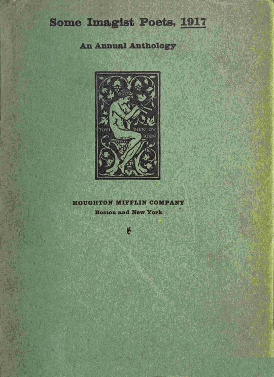 Some imagist poets, 1917