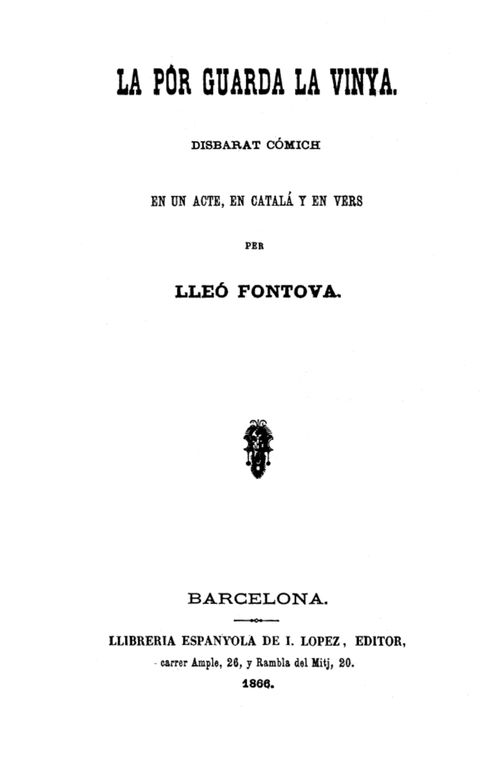 La pór guarda la vinya