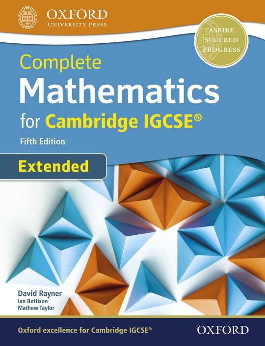 Complete Mathematics for Cambridge IGCSE® Extended