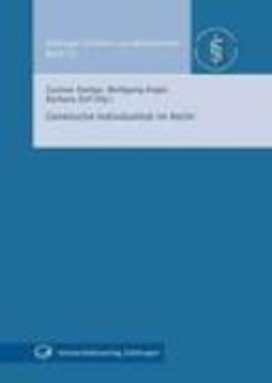 Genetische Individualität im Recht