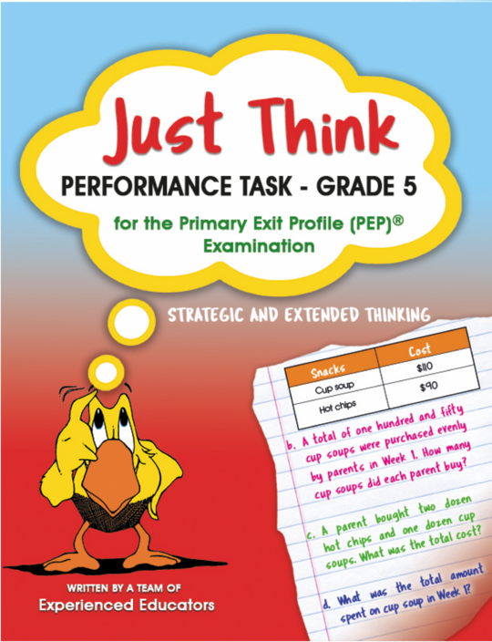 Just Think Performance Task Grade 5