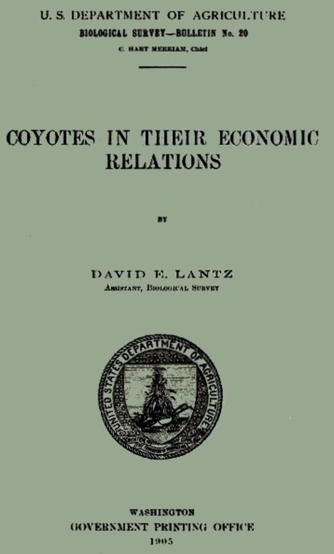 Coyotes in Their Economic Relations