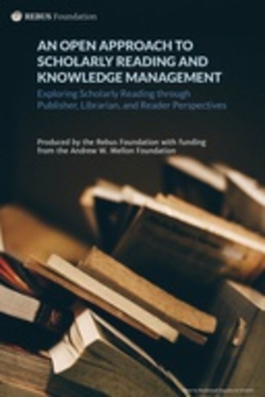 An Open Approach to Scholarly Reading and Knowledge Management