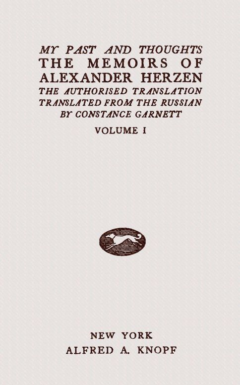 My past and thoughts, vol 1 (of 6)