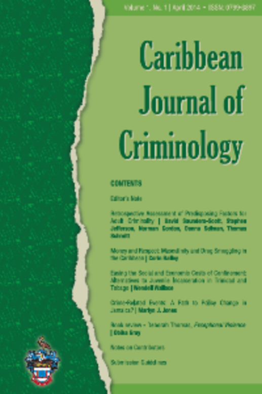 Caribbean Journal of Criminology: Homicides in Jamaica since the Eighteenth Century