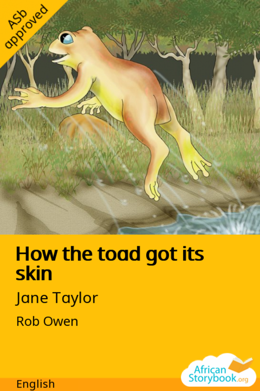 How the toad got its skin