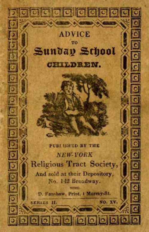 Advice to Sunday School Children