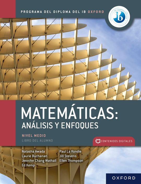 Oxford IB Diploma Programme: MatemÃ¡ticas IB: AnÃ¡lisis y Enfoques Nivel Medio libro digital