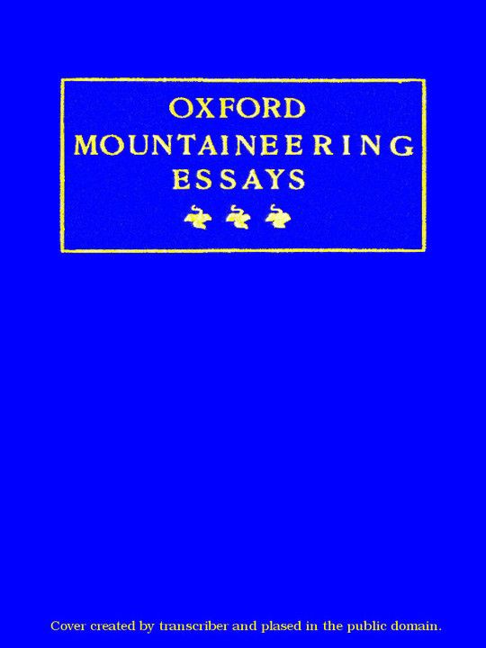 Oxford Mountaineering Essays