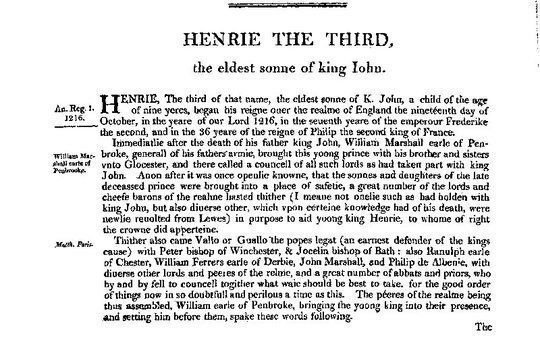 Chronicles of England, Scotland and Ireland (2 of 6): England (8 of 12)