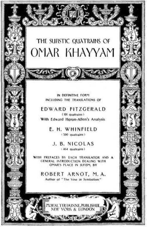 The Sufistic Quatrains of Omar Khayyam