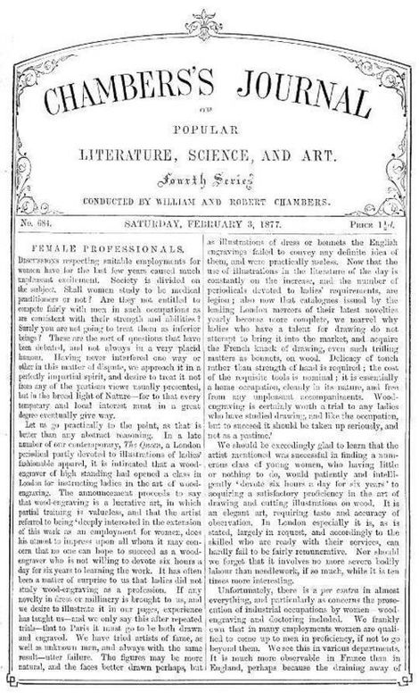 Chambers's Journal of Popular Literature, Science, and Art, No. 684 February 3, 1877