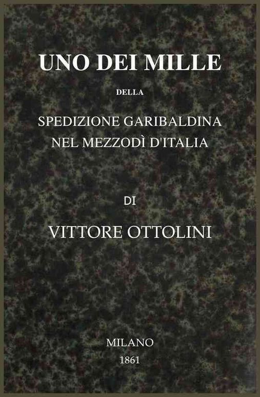 Uno dei Mille della spedizione garibaldina nel Mezzodì d'Italia