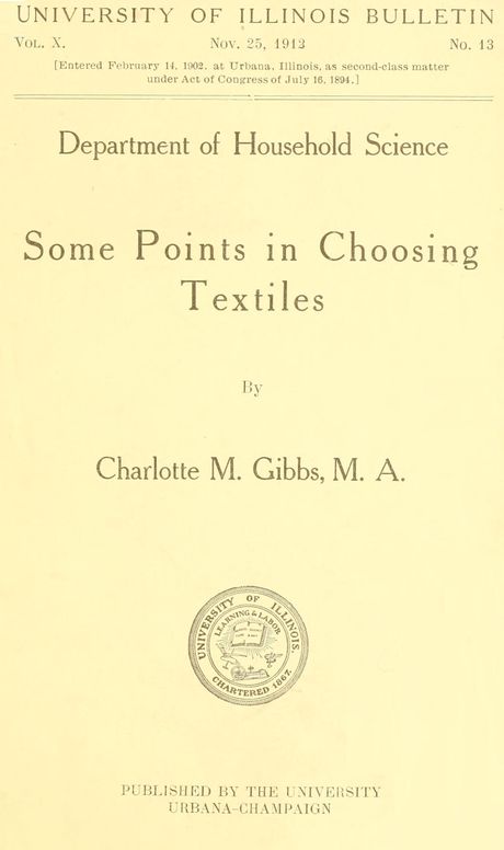 Some points in choosing textiles