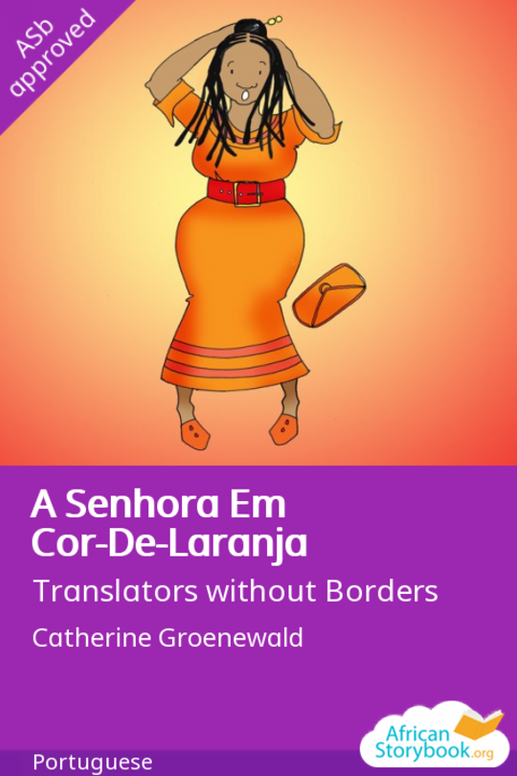 A Senhora Em Cor-De-Laranja