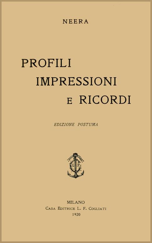Profili impressioni e ricordi