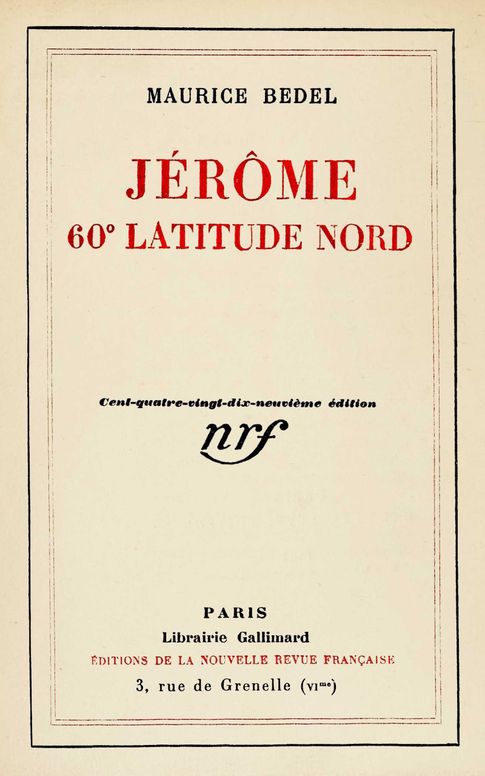 Jérôme 60° latitude nord